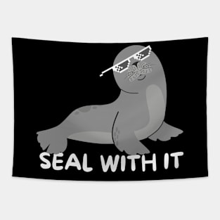 Seal With It Sea Lion Gift Tapestry