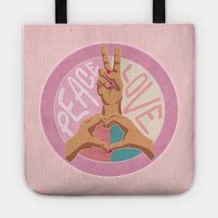 Peace and Love Tote