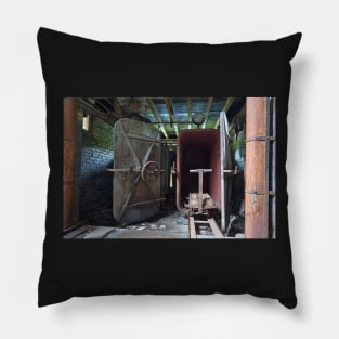 Abandoned Lonaconing Silk Mill Pillow