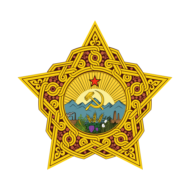 Emblem of the Transcaucasian SFSR (1923-1924) by Flags of the World