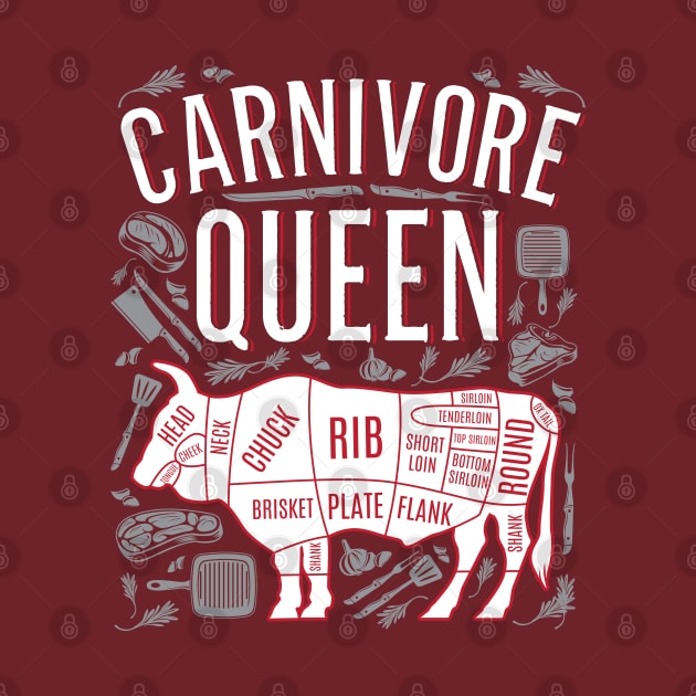 Carnivore Queen by TheCraftyDrunkCo