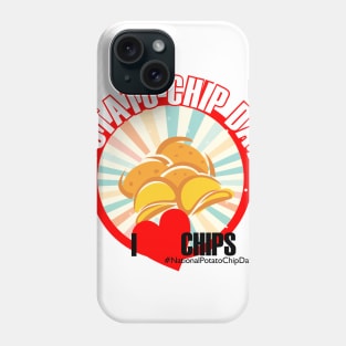 Potato Chip Day Phone Case