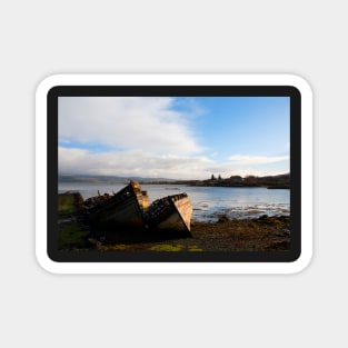 Salen Fishing Boats, Isle of mull Magnet