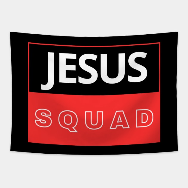 Jesus Squad | Christian Tapestry by All Things Gospel