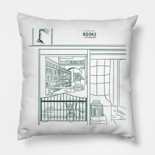 bookstore Pillow