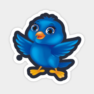 Blue Bird 1 Magnet