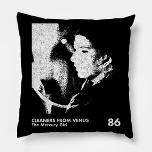 Cleaners From Venus / Minimalist Graphic Artwork Design Pillow