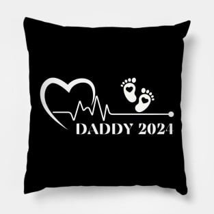 Expecting Daddy 2024 Pillow