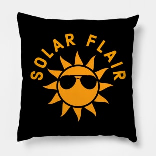 Dad jokes Solar Flair Pillow