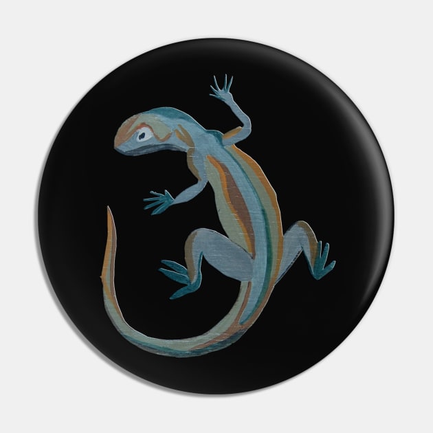 Lizard Pin by PaintingsbyArlette