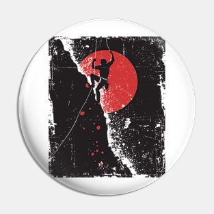 Rock climbing Pin