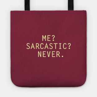 sarcastic Tote