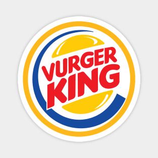 Burger King with V Magnet