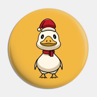 Cute Christmas Duck Pin