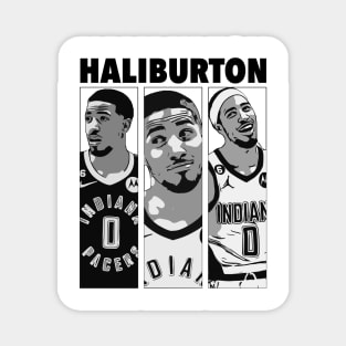 Tyrese Haliburton Basketball 2 Magnet