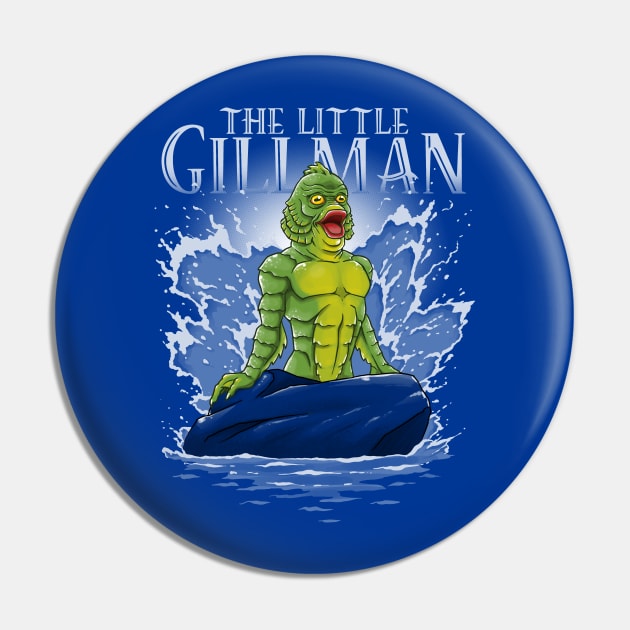 The Little Gillman Pin by Andriu