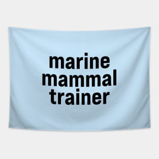 Marine Mammal Trainer Tapestry