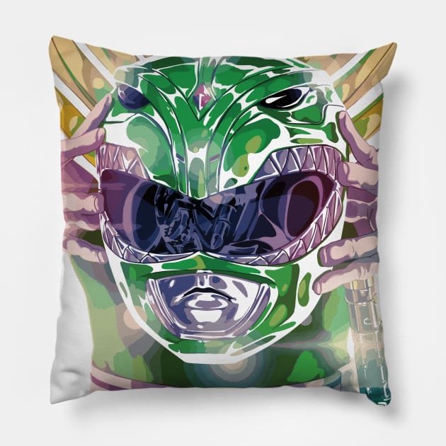 Green Light Pillow by conatron13