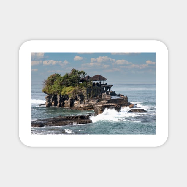 Tanah Lot temple Magnet by Memories4you