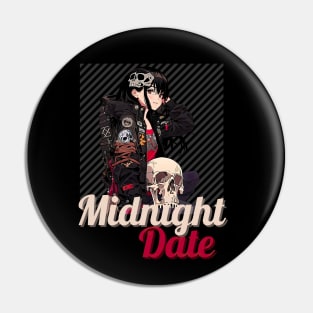 Midnight Date Pin