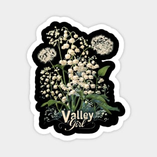 Lily of the Valley Floral Magnet