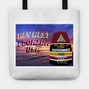 Key West! Home of the sunset! Tote