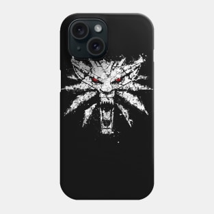 Witcher 3 - The White Wolf Phone Case