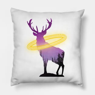 Deer nature #2 Pillow