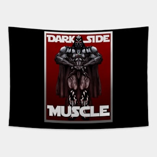 Dark side muscle-clean Tapestry