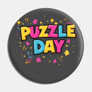 National Puzzles Day – January Pin