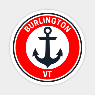 Vintage Burlington Vermont Magnet