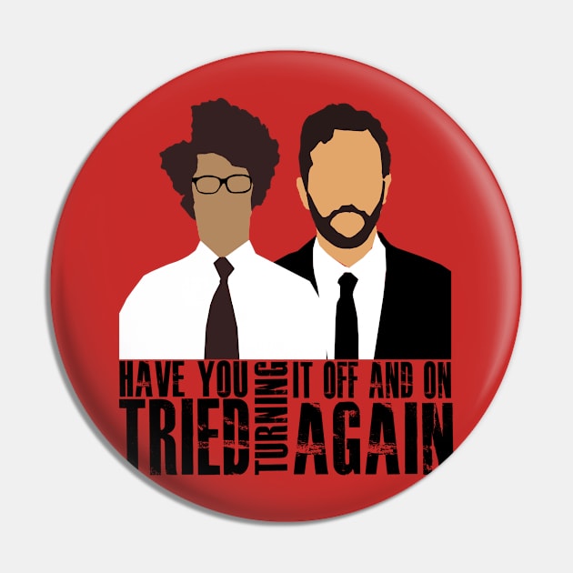 IT Crowd Pin by kurticide