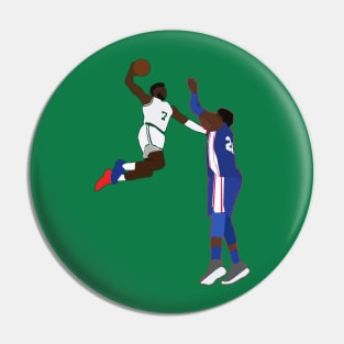 Jaylen Brown Dunk on Joel Embiid Pin