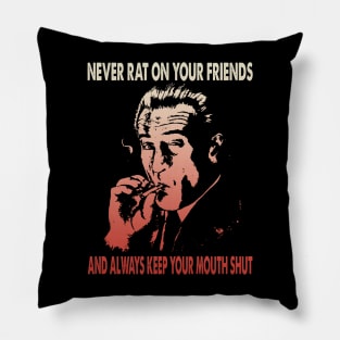 Goodfellas // Vintage Style Design Pillow