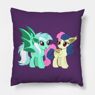 Lyrabon bat ponies Pillow