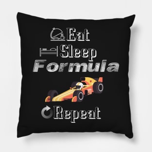 Eat Sleep Formula Repeat Pillow