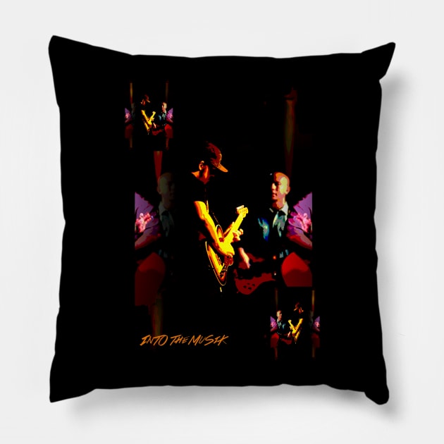 Guitar Hero Pillow by D_AUGUST_ART_53