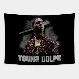 Trap God Mentality Dolph Fan Club Tee Tapestry