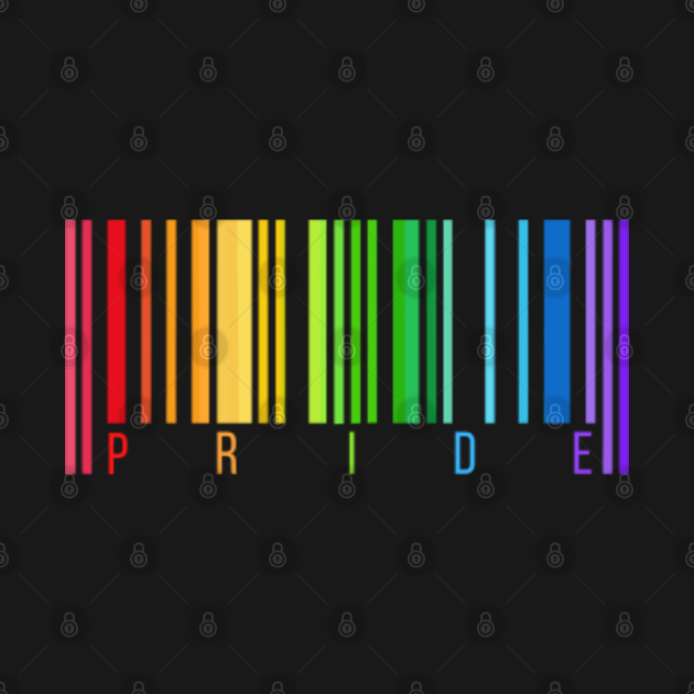 Discover Pride - LGBTQ Pride Barcode Design - Lgbtq - T-Shirt