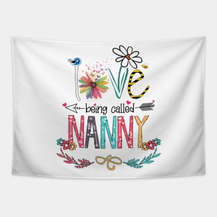 Love Being Called Nanny Happy Mother's Day Tapestry