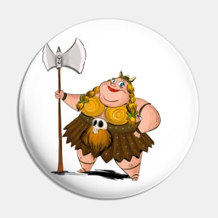 Viking Woman Pin