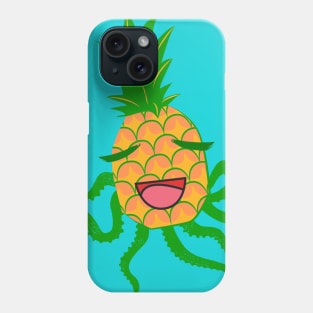 The Happy Pineapple Octopus Phone Case