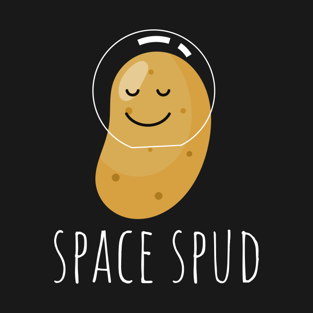 Space Spud Funny Potato by DesignArchitect