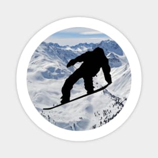 Snowboard Magnet