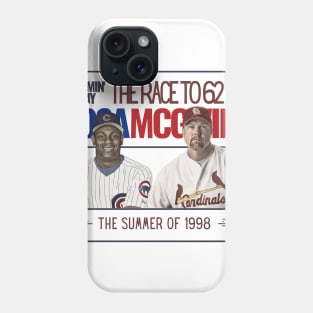 Sammy Sosa Mark McGwire Race to 62 Phone Case