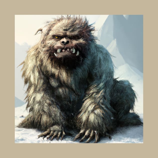 Untamed Mountain Yeti by Star Scrunch