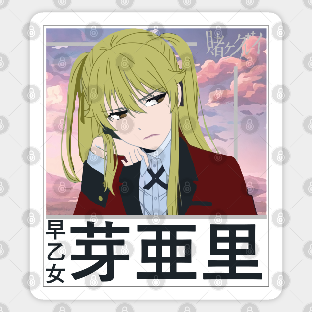 Mary Saotome Mary Saotome Sticker Teepublic (é unique kakegurui stickers designed and sold by artists. mary saotome