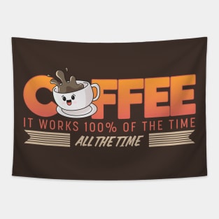 Love to drink coffee Tapestry