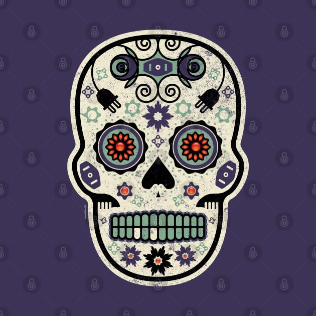 Scintilla de Vida Mexican Sugar Skull by DanielLiamGill