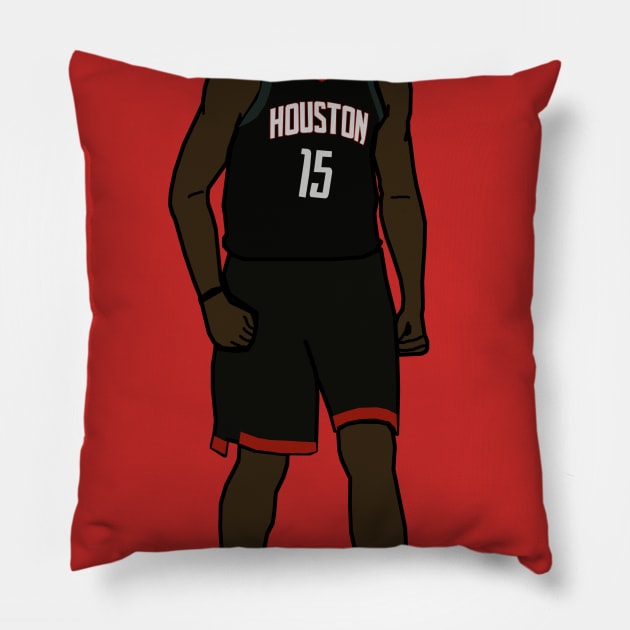 Clint Capela - NBA Houston Rockets Pillow by xavierjfong